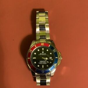 Rolex Multicolor Bezel Watch